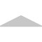 Ekena Millwork Peaked Cap Smooth Architectural Grade PVC Pediment, 40"W x 11"H x 2"P (Pitch 6/12) PEDPS040X110PKC00 - alternate 2